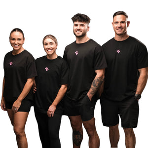 Frog Unisex Oversized T-Shirt Schwarz/Pink / XXXL kaufen -  Frog Grips Oberteile Unisex  - Fitness Onlineshop