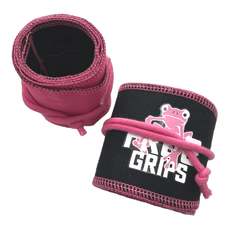 Frog Wrist Wraps (Handgelenkbandagen) Pink kaufen -  Frog Grips Handgelenkbandagen  - Fitness Onlineshop
