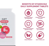 Vitamin B12 Tabletten kaufen -  Get More Vits Vitamine  - Fitness Onlineshop