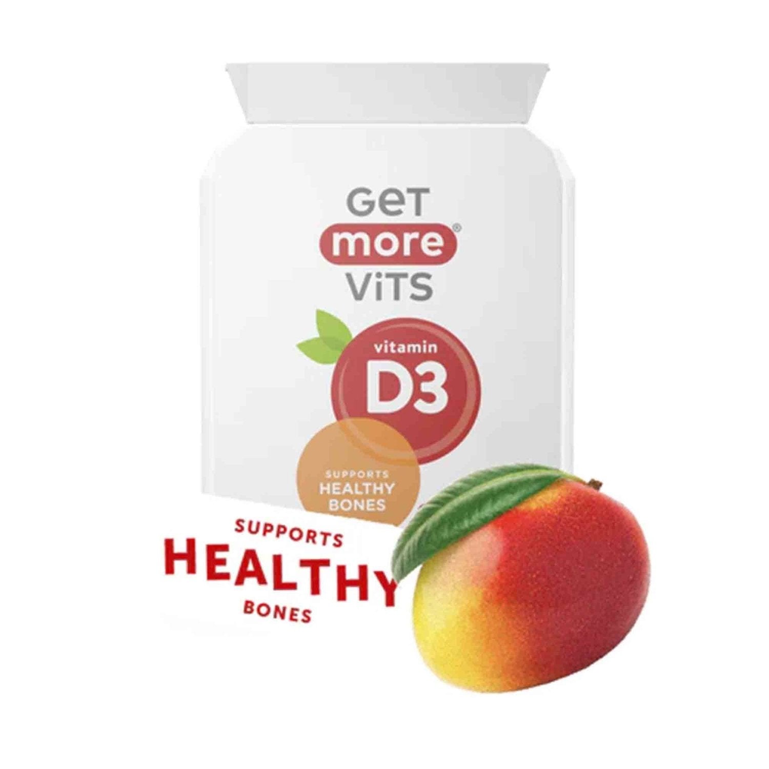 Get More Vits Vitamin D3 Tabletten kaufen bei HighPowered.ch