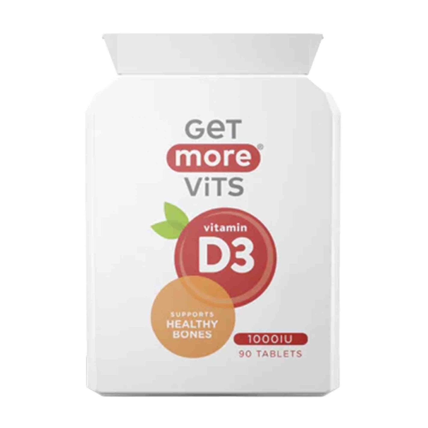 Get More Vits Vitamin D3 Tabletten kaufen bei HighPowered.ch