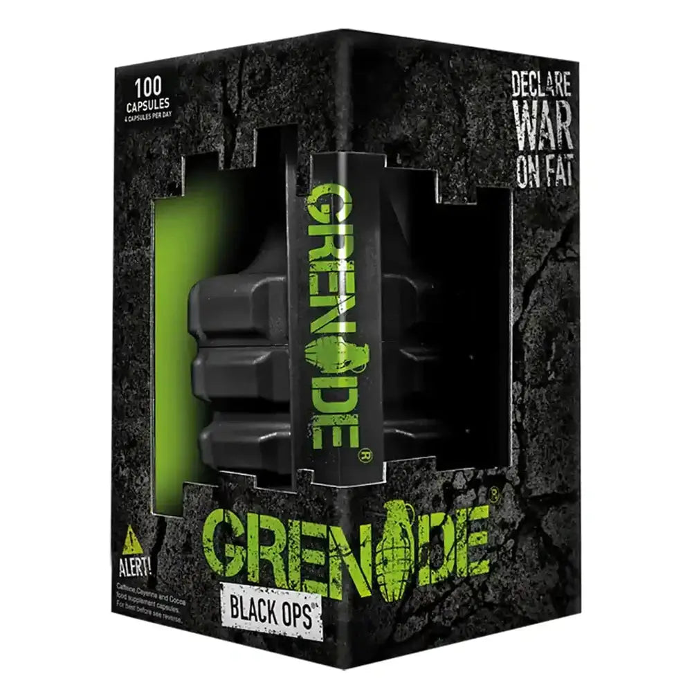 Grenade Grenade Black Ops (Energie-Booster & Gewichtsmanagement) 100 Caps kaufen bei HighPowered.ch