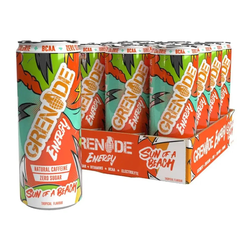 Grenade Grenade Energy Drink 12 x 330 ml Sun of a Beach (Tropical) kaufen bei HighPowered.ch