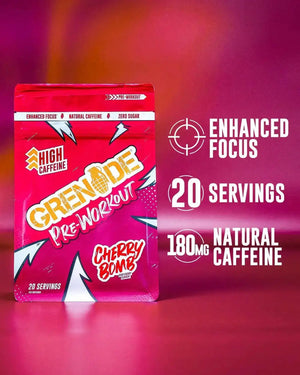 Grenade Grenade Pre-Workout (330 g) Cherry Bomb kaufen bei HighPowered.ch