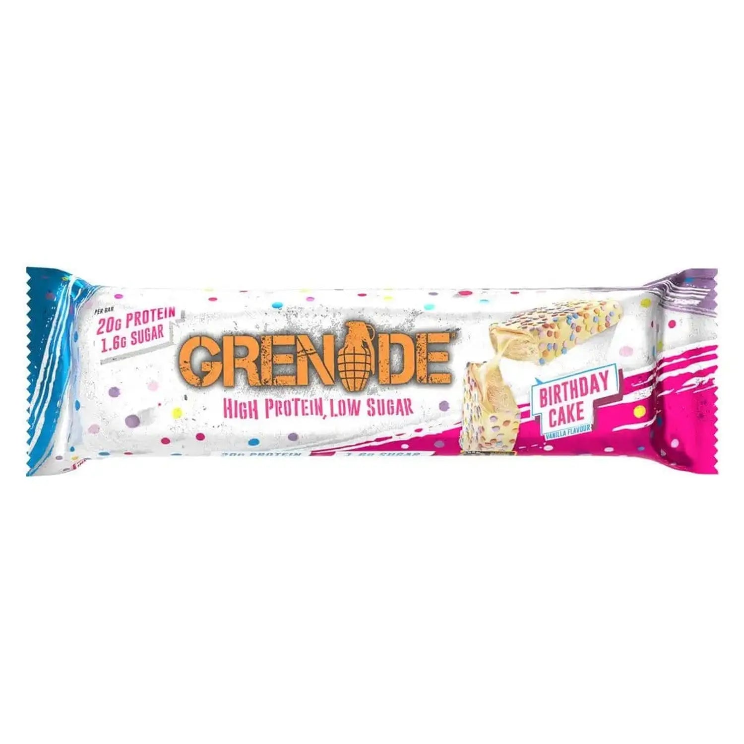 Grenade Grenade Protein Bar 60 g Birthday Cake kaufen bei HighPowered.ch