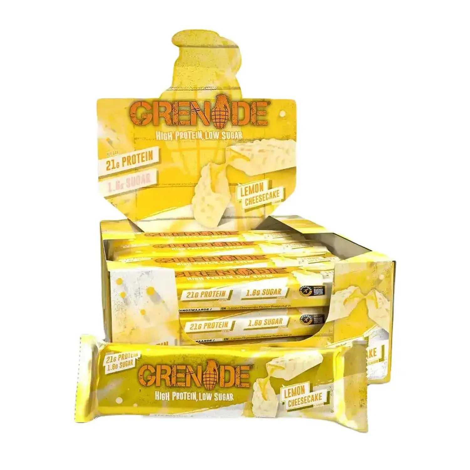 Grenade Grenade Protein Bar 12 x 60 g Lemon kaufen bei HighPowered.ch