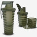 Grenade Grenade Shaker mit Aufbewahrungsfach (600 ml) Grün kaufen bei HighPowered.ch
