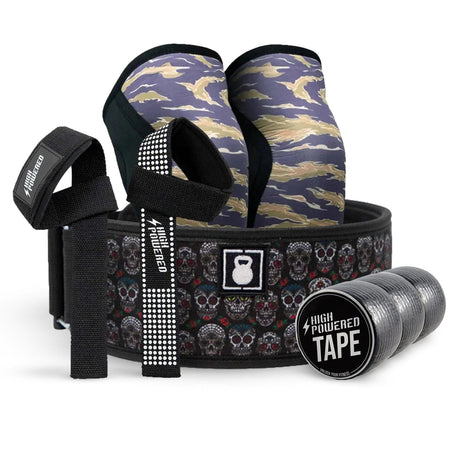 Buy the HighPowered 2POOD Weightlifting Pack - Day of the Deadlifts Tiger Camo at HighPowered.ch