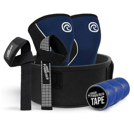 Buy the HighPowered 2POOD x Rehband Weightlifting Pack - Blue XL at HighPowered.ch