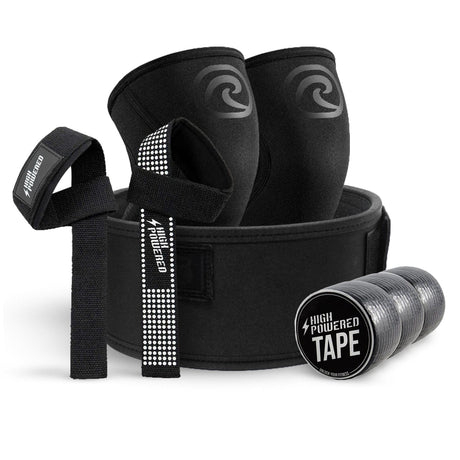 Buy the HighPowered 2POOD x Rehband Weightlifting Pack - Carbon Black XXL at HighPowered.ch