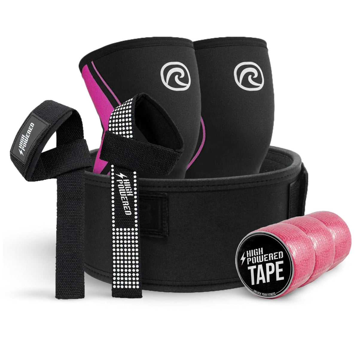 Acquista il pacchetto per il sollevamento pesi HighPowered 2POOD x Rehband - Rosa XL su HighPowered.ch