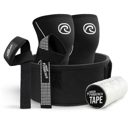 Buy the HighPowered 2POOD x Rehband Weightlifting Pack - Black XXL at HighPowered.ch