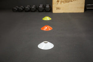 Agility Cones (50 Pack mit Ständer) kaufen -  HighPowered Agility Training  - Fitness Onlineshop