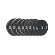 HighPowered Bumper Plates Set (Black) Advanced (100 kg) kaufen bei HighPowered.ch