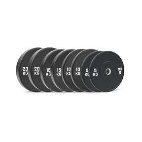 HighPowered Bumper Plates Set (Black) Advanced (100 kg) kaufen bei HighPowered.ch
