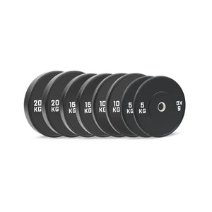 HighPowered Bumper Plates Set (Black) Advanced (100 kg) kaufen bei HighPowered.ch
