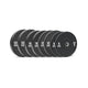 HighPowered Bumper Plates Set (Black) Advanced (100 kg) kaufen bei HighPowered.ch