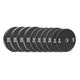 HighPowered Bumper Plates Set (Black) Elite (130 kg) kaufen bei HighPowered.ch