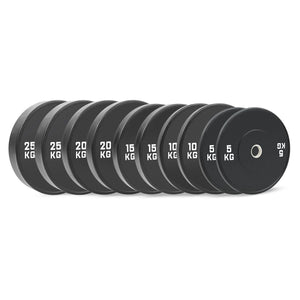 HighPowered Bumper Plates Set (Black) kaufen bei HighPowered.ch