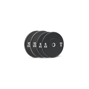HighPowered Bumper Plates Set (Black) Intro (30 kg) kaufen bei HighPowered.ch