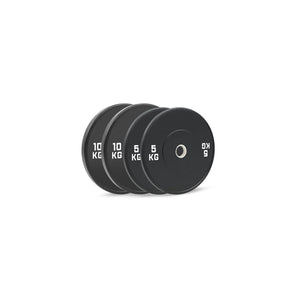 HighPowered Bumper Plates Set (Black) Intro (30 kg) kaufen bei HighPowered.ch