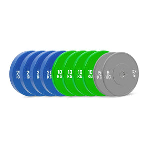 HighPowered Bumper Plates Set (Olympic) Elite (130 kg) kaufen bei HighPowered.ch