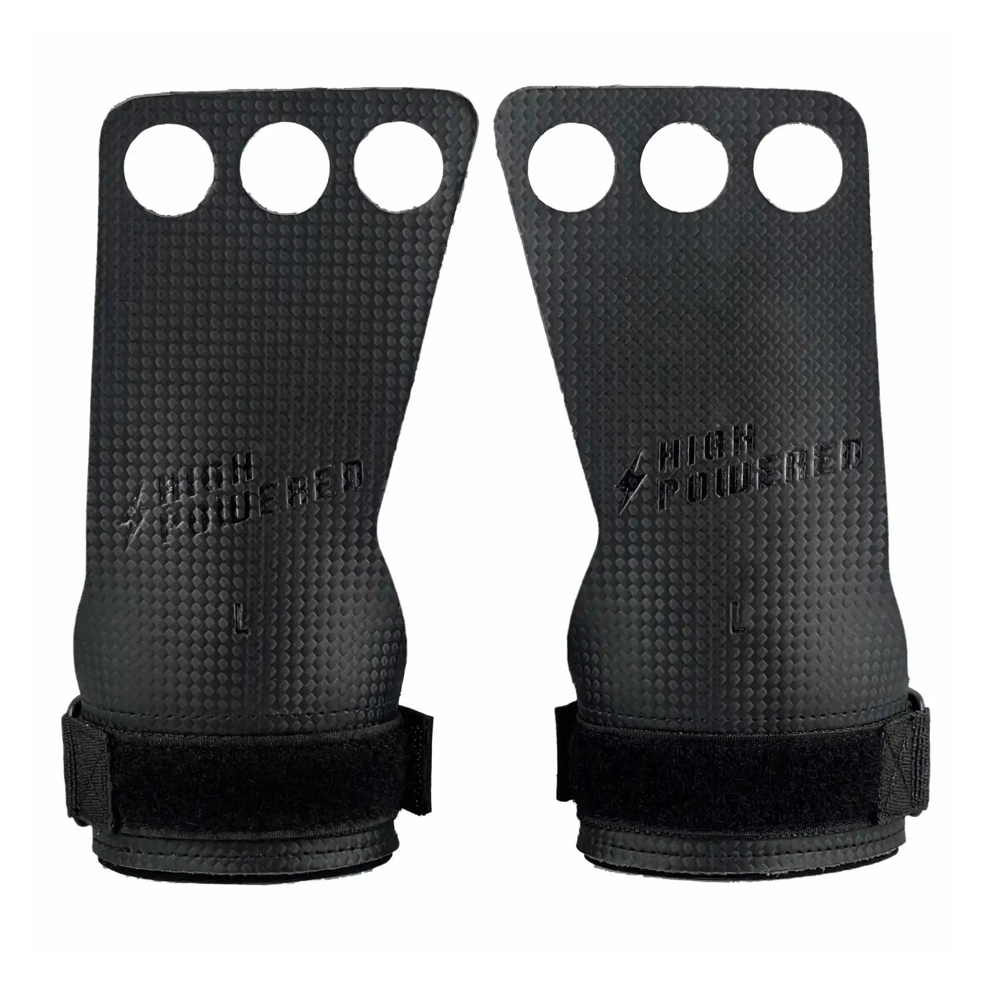 Carbon Hand Grips (3-Loch) kaufen -  HighPowered Gymnastics Grips  - Fitness Onlineshop