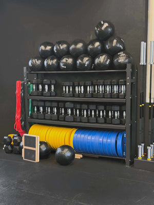 Gym Storage Rack (215 x 170 x 45 cm) kaufen -  HighPowered Multi-Function Ständer  - Fitness Onlineshop