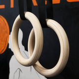 Achetez des anneaux de gymnastique de compétition HighPowered (anneaux de fitness en bois) sur HighPowered.ch