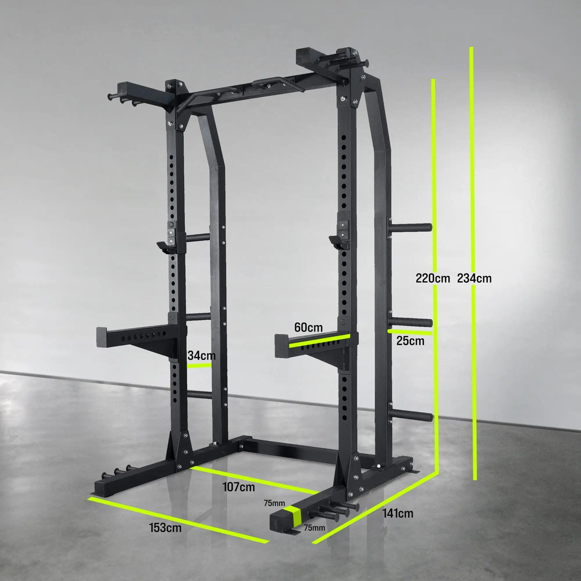 Half Rack kaufen -  HighPowered Squat Racks  - Fitness Onlineshop