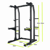Buy a Heavy Half Rack with Pull-Up Bar - HighPowered Squat Racks - Online Fitness Store