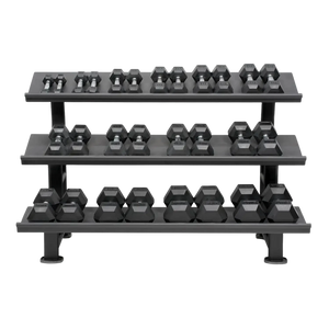 Hexagon Dumbbell Set (Kurzhanteln) 1-20kg (14 Paare) mit Storage Rack kaufen -  HighPowered Kurzhantel Sets  - Fitness Onlineshop