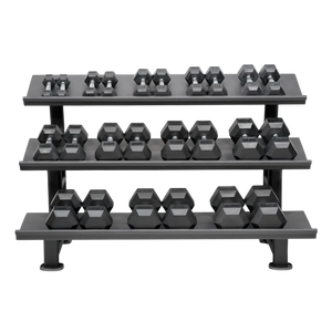 Hexagon Dumbbell Set (Kurzhanteln) 2-25kg (12 Paare) mit Storage Rack kaufen -  HighPowered Kurzhantel Sets  - Fitness Onlineshop