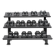 Hexagon Dumbbell Set (Kurzhanteln) 2-25kg (12 Paare) mit Storage Rack kaufen -  HighPowered Kurzhantel Sets  - Fitness Onlineshop