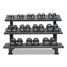 Buy Hexagon Dumbbell Set (2–25 kg, 12 pairs) with Storage Rack - HighPowered Dumbbell Sets - Fitness Online Store
