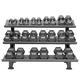 Hexagon Dumbbell Set (Kurzhanteln) 3-35kg (12 Paare) mit Storage Rack kaufen -  HighPowered Kurzhantel Sets  - Fitness Onlineshop