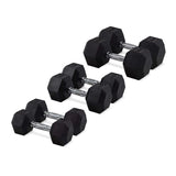 HighPowered Hexagon Dumbbell Set (Kurzhanteln) Advanced (90 kg gesamt) kaufen bei HighPowered.ch