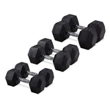 HighPowered Hexagon Dumbbell Set (Kurzhanteln) Elite (115 kg gesamt) kaufen bei HighPowered.ch