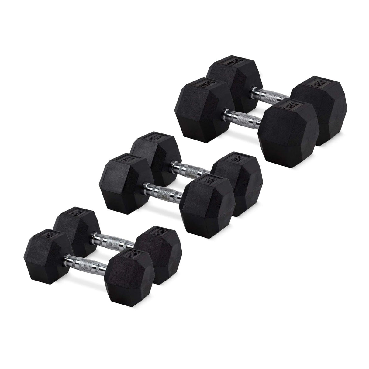 HighPowered Hexagon Dumbbell Set (Kurzhanteln) kaufen bei HighPowered.ch