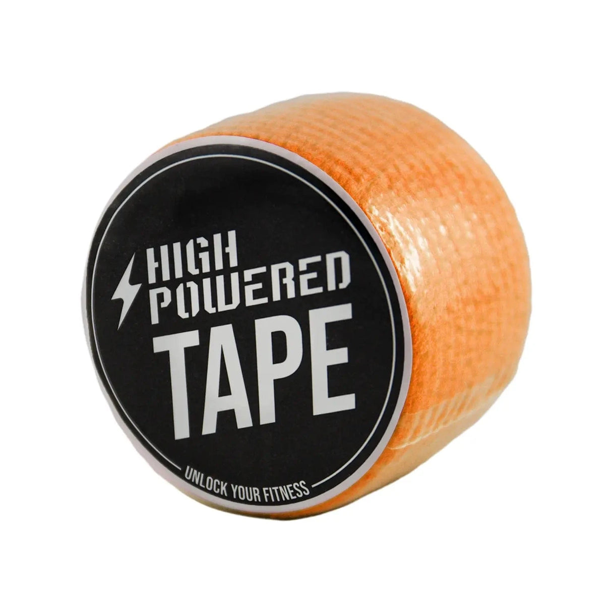 Acquista HighPowered Tape (fascia adesiva ad alta tenuta per sollevamento pesi) 1 rotolo / Arancione -  Fasce adesive per il pollice HighPowered  - Negozio online di articoli per il fitness