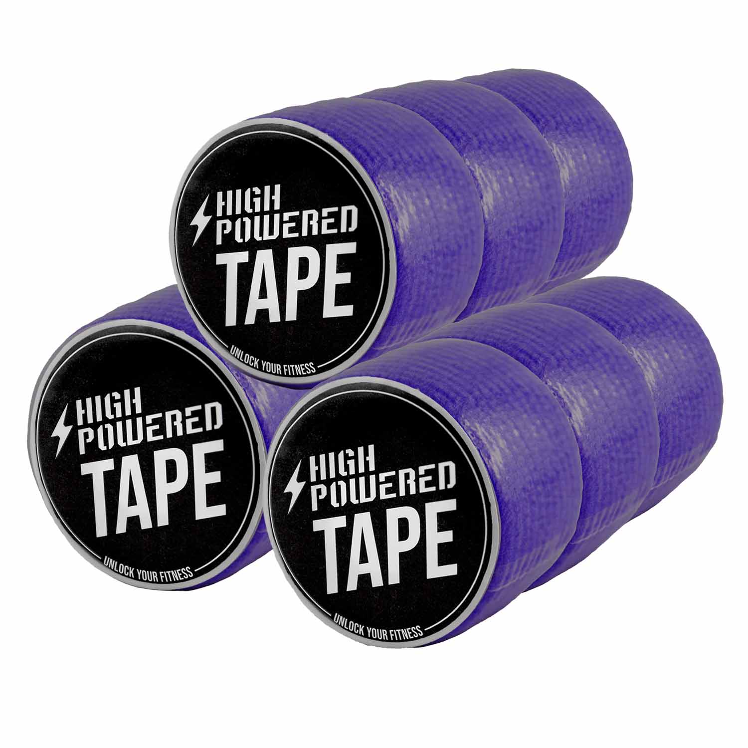HighPowered HighPowered Tape (starkhaftendes Gewichtheberband) 9 Rollen Violett kaufen bei HighPowered.ch