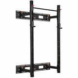 Buy HighPowered foldable wall squat rack with pull-up bar at HighPowered.ch