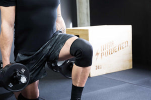 HighPowered Knee Sleeves 5mm (Kniebandagen Paar) - Carbon-Schwarz kaufen bei HighPowered.ch