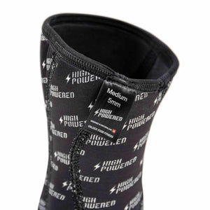 HighPowered Knee Sleeves 5mm (Kniebandagen Paar) - Carbon-Schwarz kaufen bei HighPowered.ch