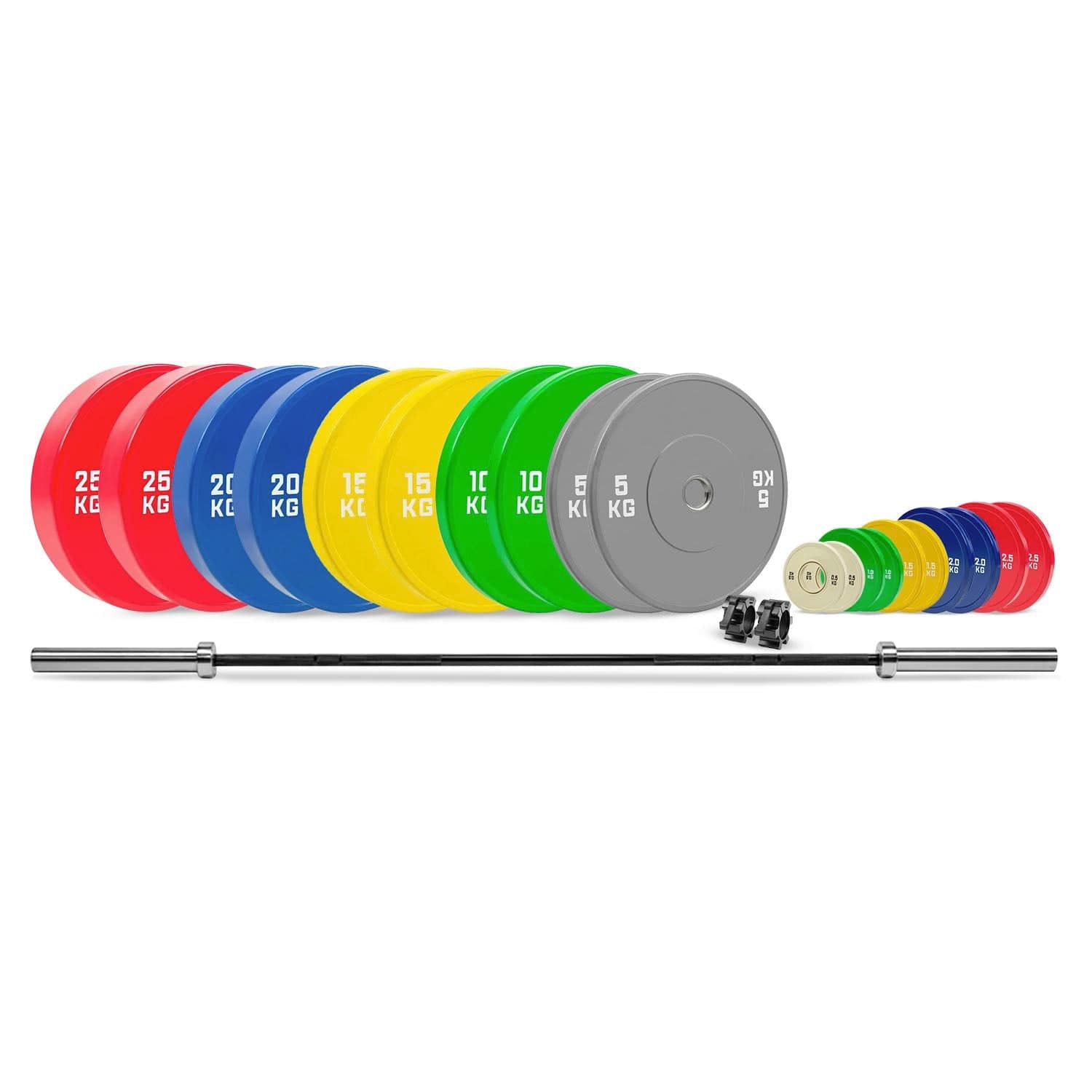 HighPowered Langhantel Set Complete (172.5 - 185 kg) Olympic kaufen bei HighPowered.ch