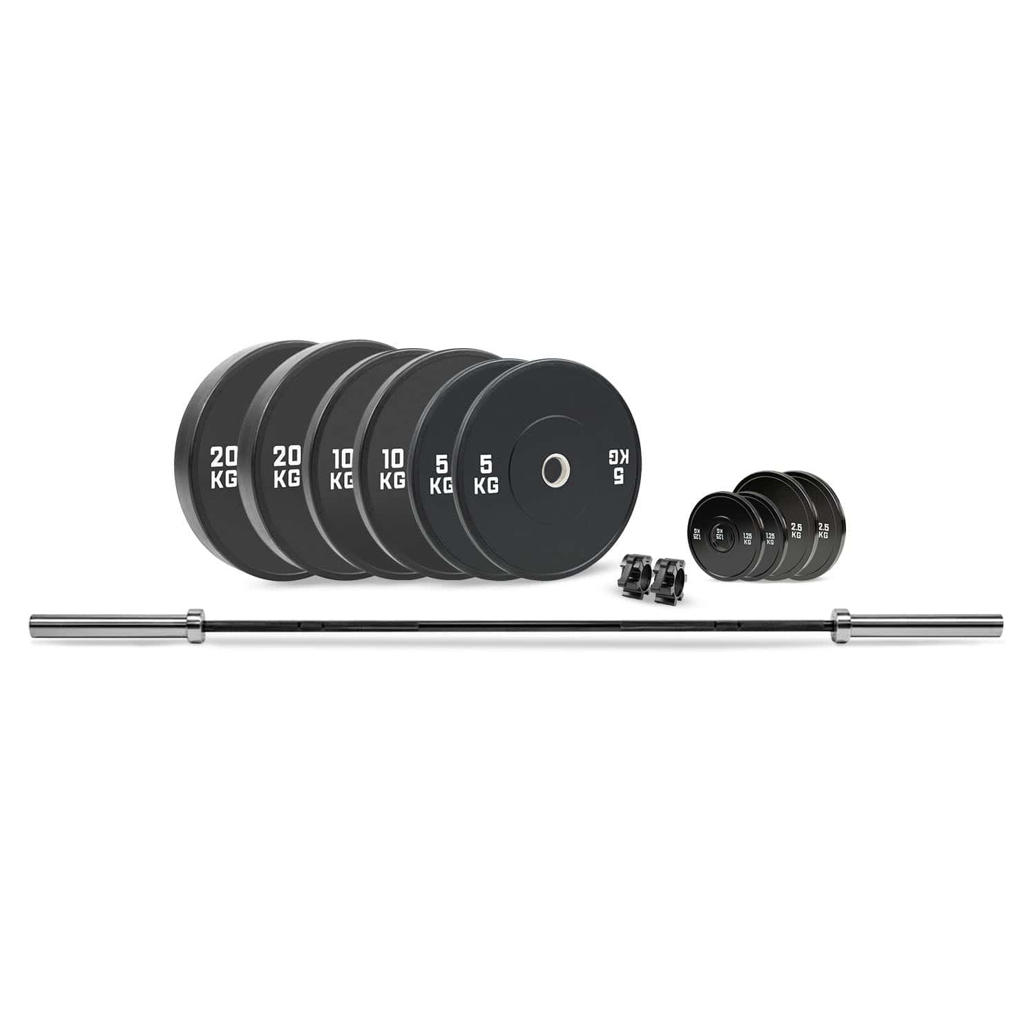 HighPowered Langhantel Set Beginner (92.5 - 98 kg) Schwarz kaufen bei HighPowered.ch