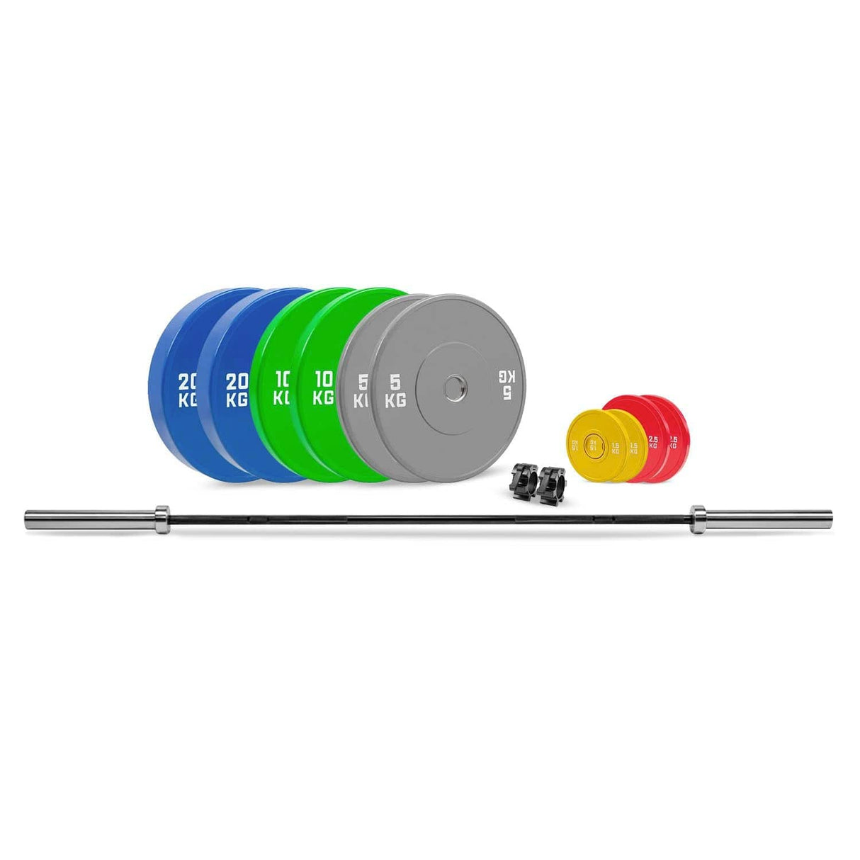 Acquista il set di bilancieri HighPowered per principianti (92,5 - 98 kg) olimpico su HighPowered.ch