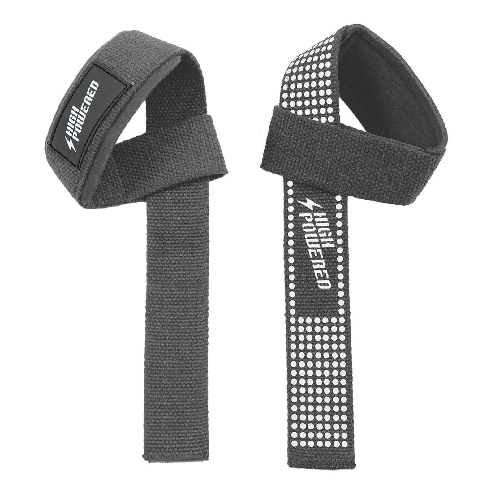 HighPowered Lifting Straps (Gym Zughilfen) Grau kaufen bei HighPowered.ch