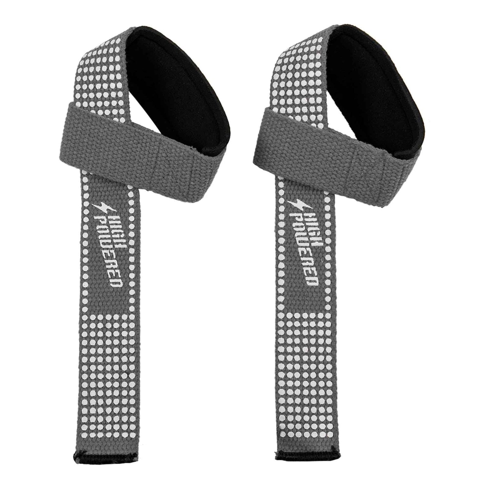 HighPowered Lifting Straps (Gym Zughilfen) Grau kaufen bei HighPowered.ch