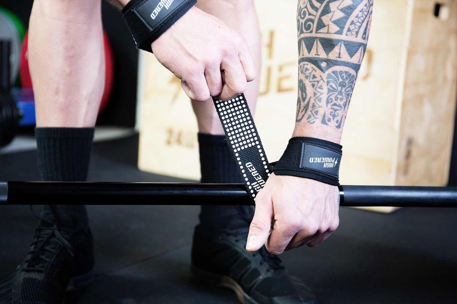 HighPowered Lifting Straps (Gym Zughilfen) kaufen bei HighPowered.ch